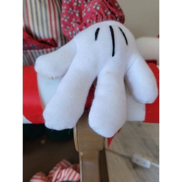 Santa's best 1994 goofy candy cane saw animated motionette Xmas - Picture 7 of 16